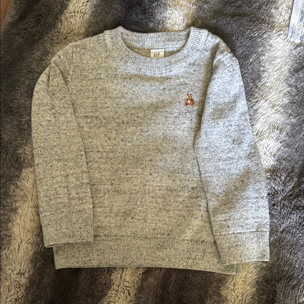 Clothing The Gaps Gray Crewneck One Piece